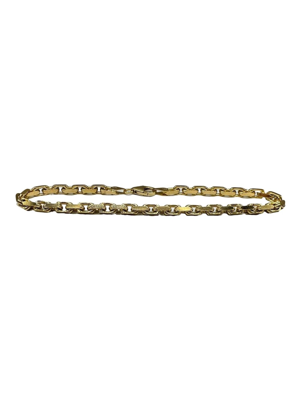 Anchor Link Bracelet 14kt Yellow Gold 8in 3.6mm 13g Solid New
